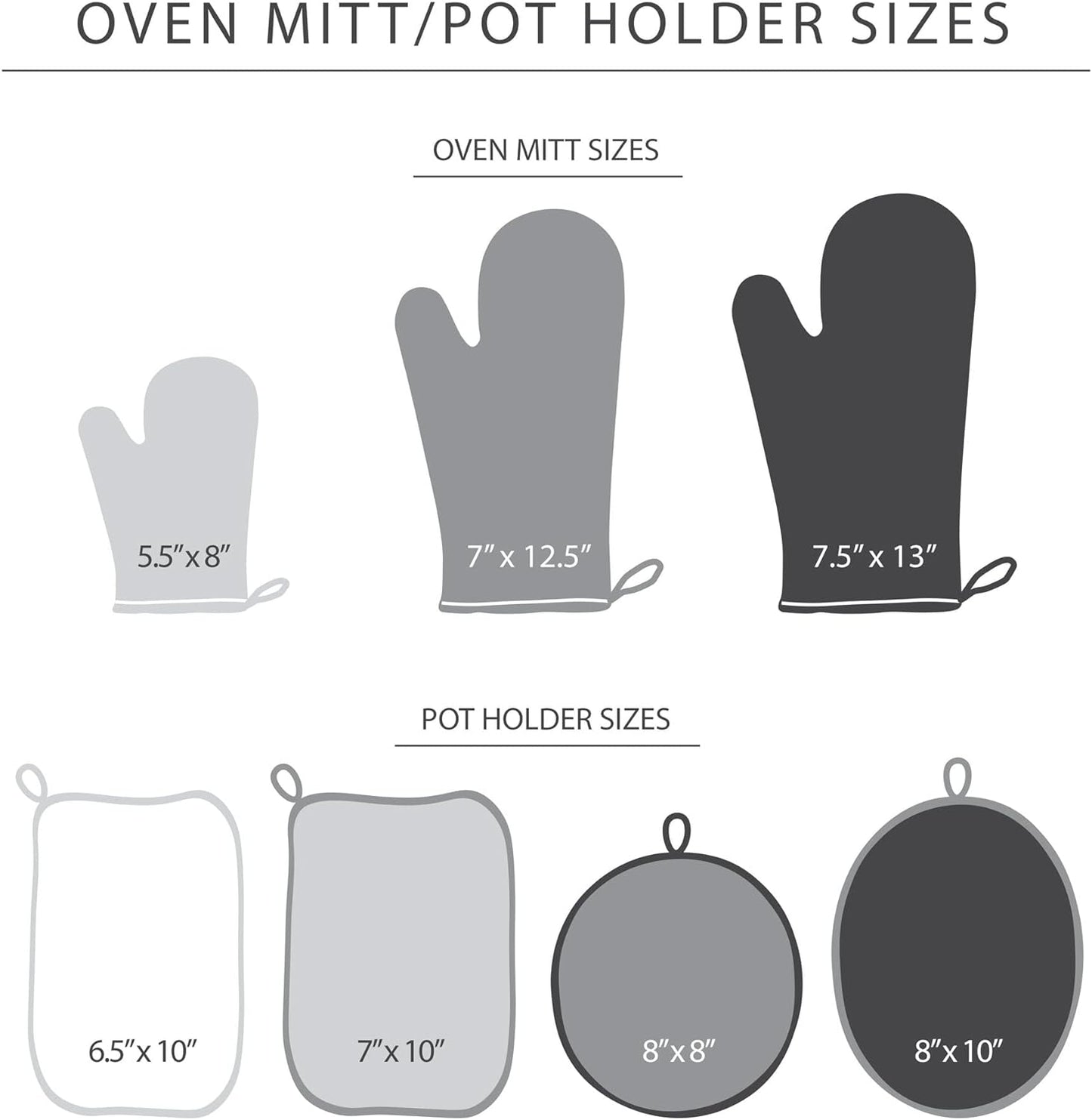 KitchenAid Asteroid Pot Holder 2-Pack Set, Honey Orange, 6.5"x10"