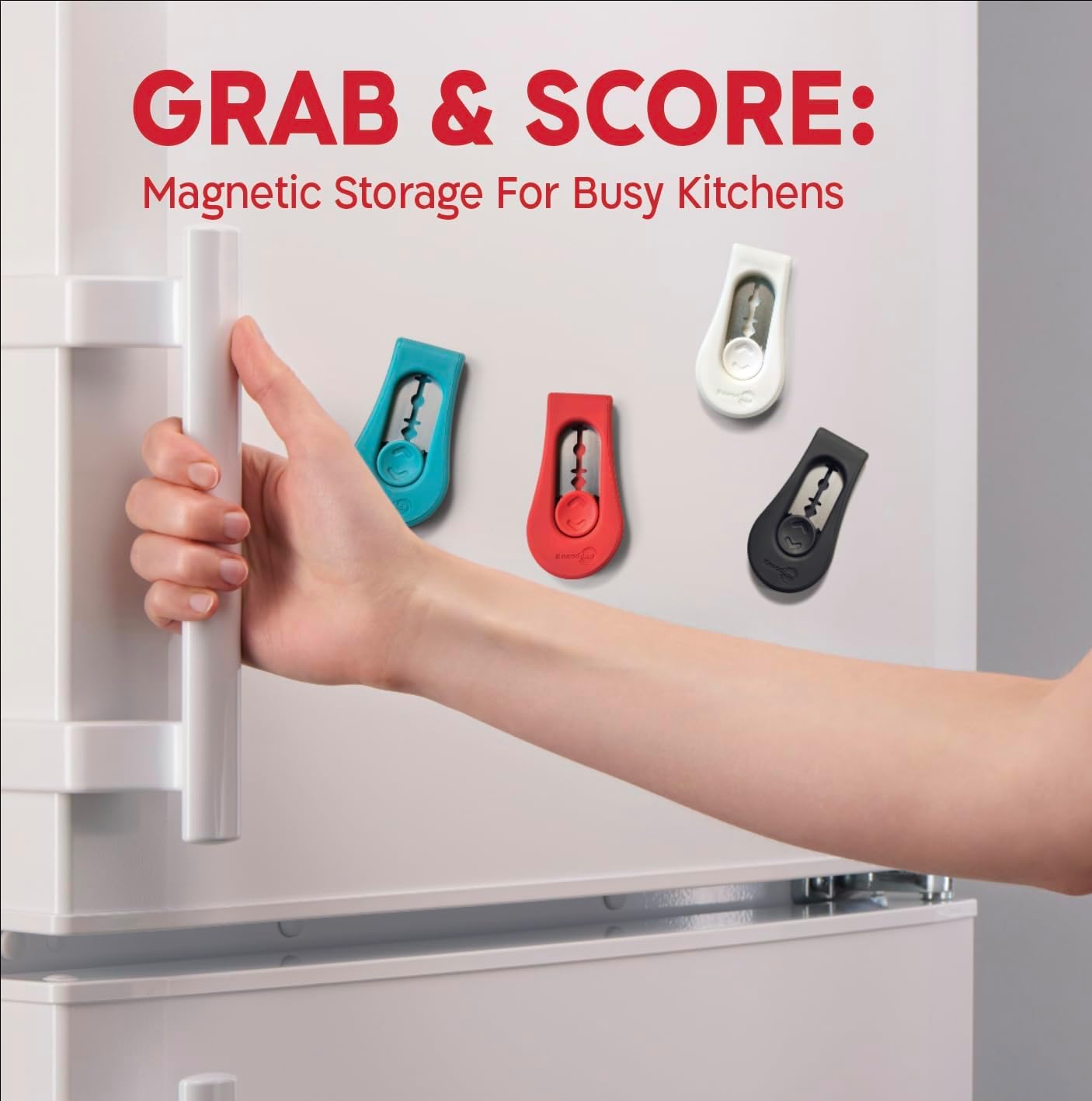 KneadAce Upgraded Extractable & Magnetic Bread Lame Dough Scoring Tool - Professional Sourdough scoring tool for Sourdough Bread baking & Bread Making Tools - Scoring Patterns booklet & 5 Razor Blades