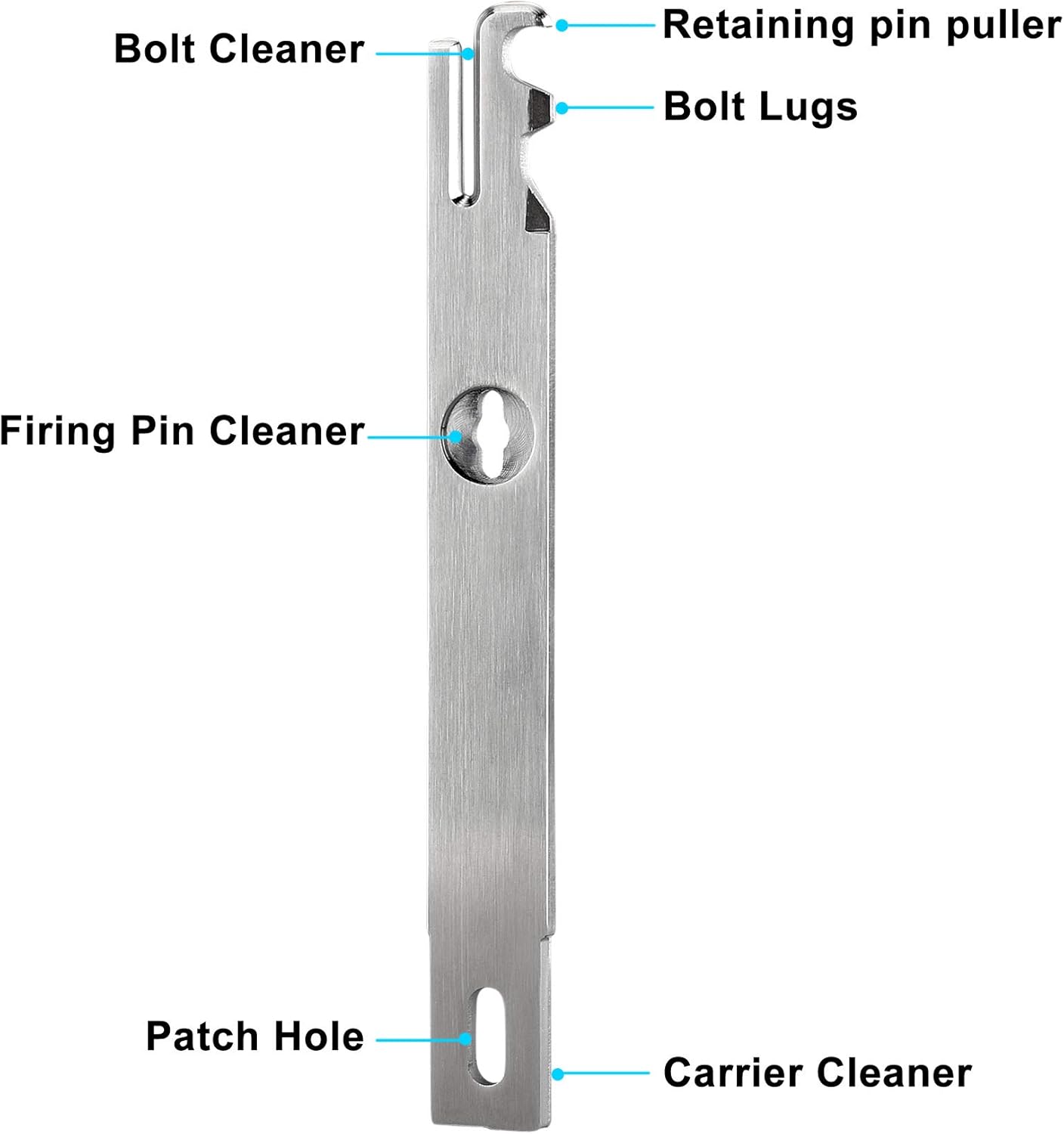 Raiseek BCG Carbon Scraper Cleaning