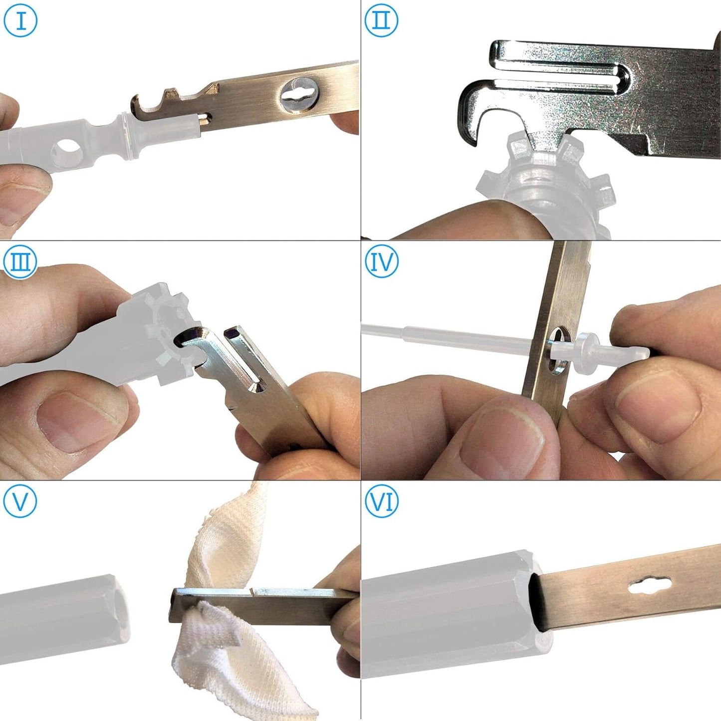 Raiseek BCG Carbon Scraper Cleaning