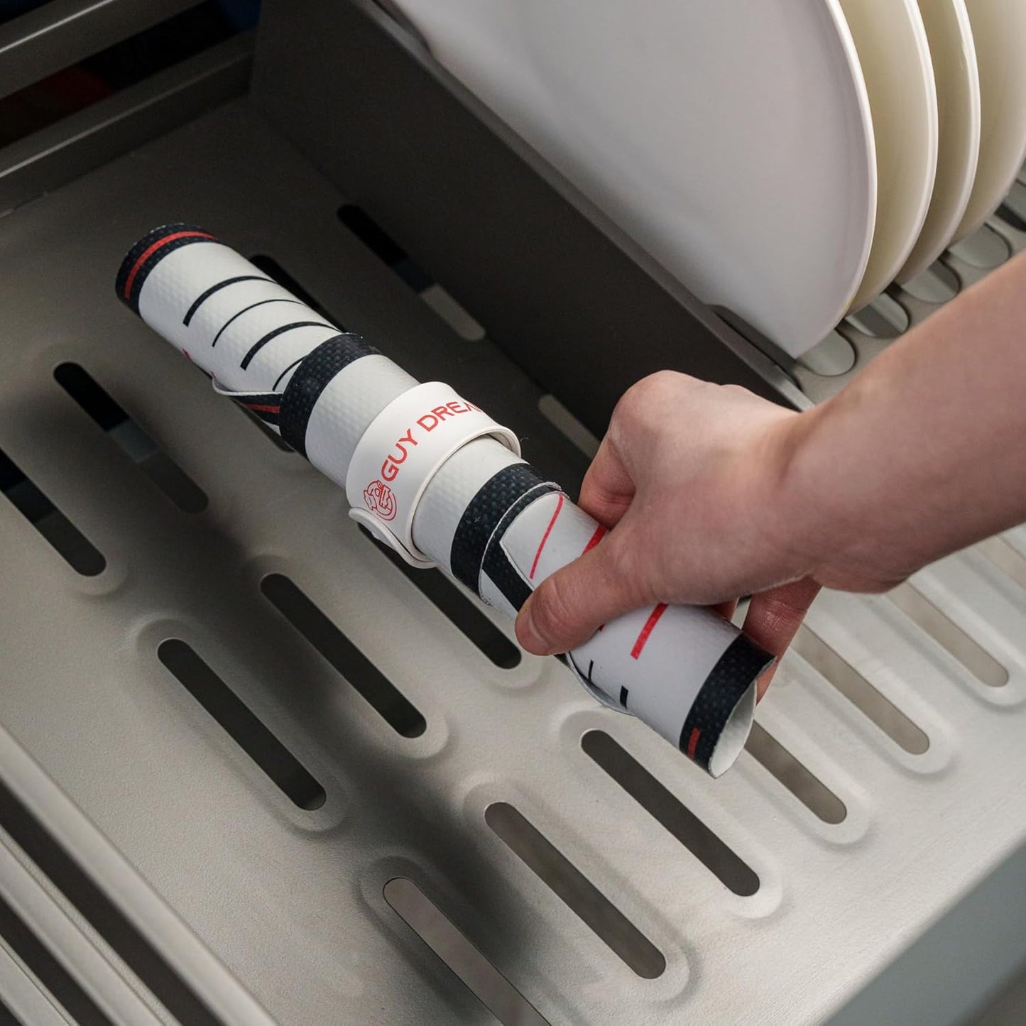 GUYDREMAT 2 Pcs XL Silicone Bread Sling - Heat Resistant Beyond 500F, 9.4" Extra Large Size, Non-Stick Food-Grade Baking Mat for Sourdough, Artisan Loaves, and Large Dutch Ovens, Durable and Reusable