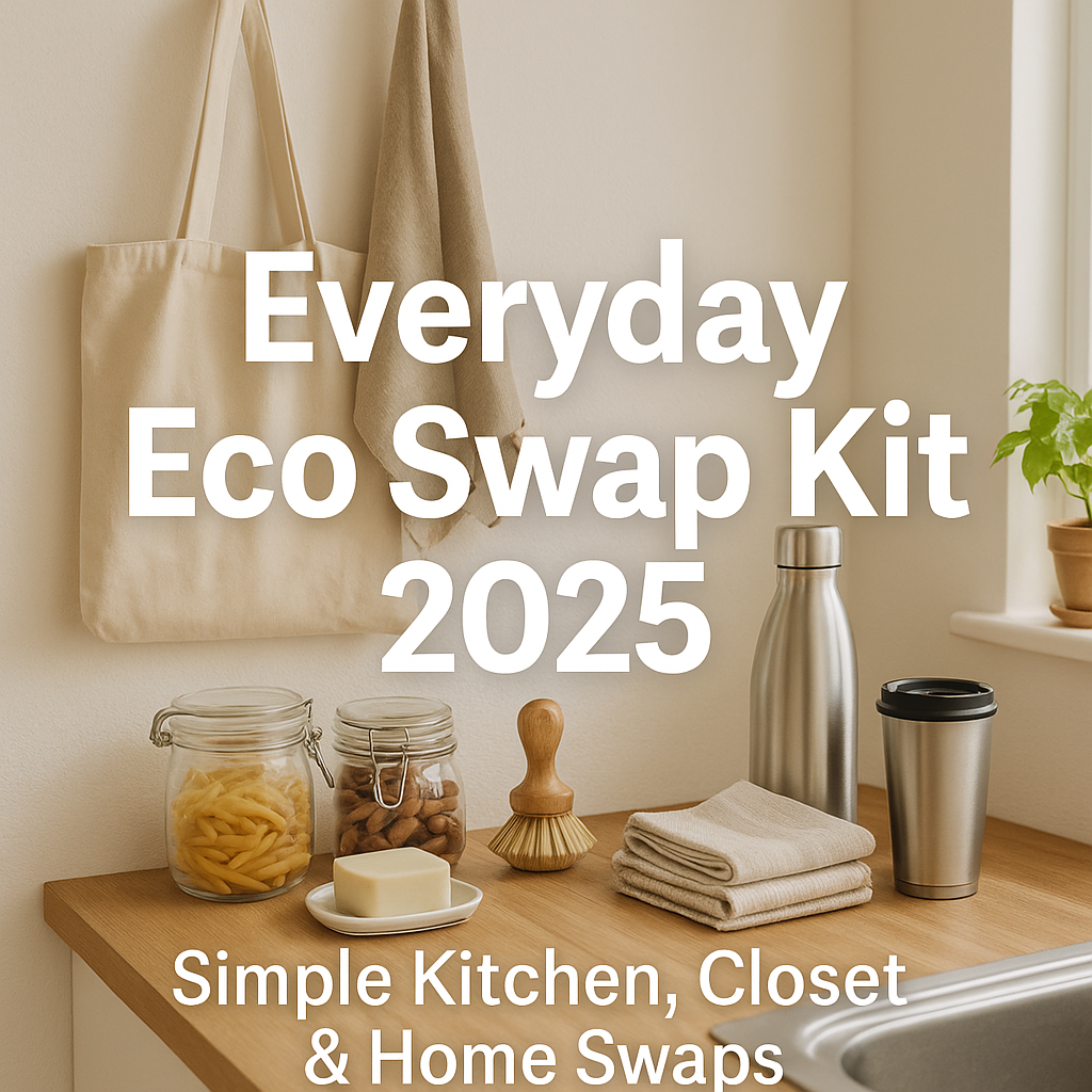 2025 Everyday Eco Swap Kit: Simple Kitchen, Closet & Home Changes for U.S. Beginners
