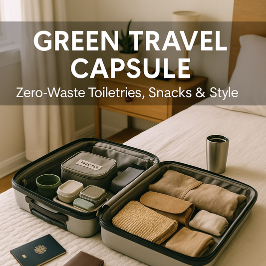 The 2025 Green Travel Capsule: One Carry-On Kit for Zero-Waste Toiletries, Snacks & Style