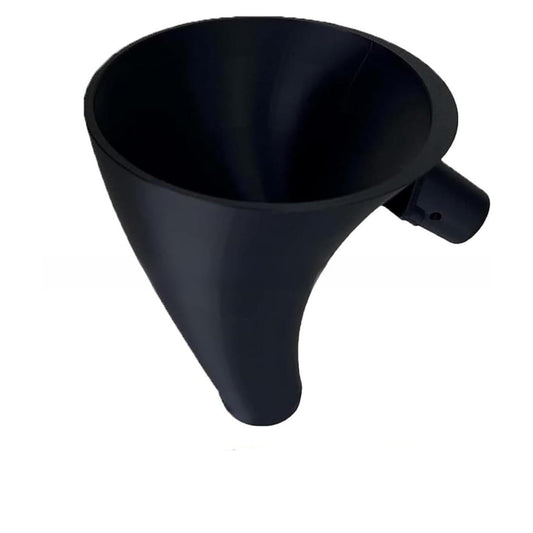 Flour Funnel for Kitchen Aid Mixer – Stand Mixer Attachment for KSM150 5-Quart Tilt-Head, Easy-Pour No-Mess Baking Tool, Fits Flour, Sugar & Egg Liquid, Dishwasher-Safe (Black)
