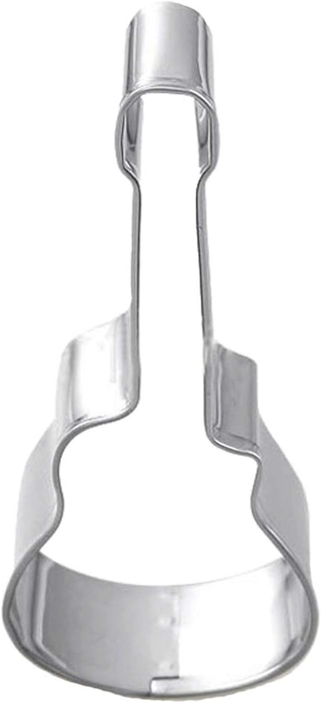 Mini Guitar Shaped Cookie Cutter