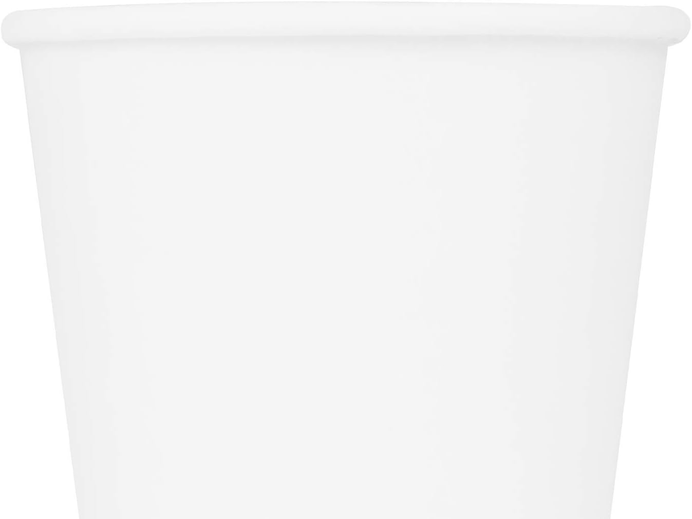 Karat C-K508W 8 oz White Paper Hot Cup, 80mm Diameter - Case of 1000 pcs