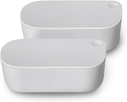 Caraway 2pc Dash Inserts - Dash Ramekins w/Lid - Easy to Store, Non Toxic - Perfect for Sauces, Garnish, & Small Snack or Sides