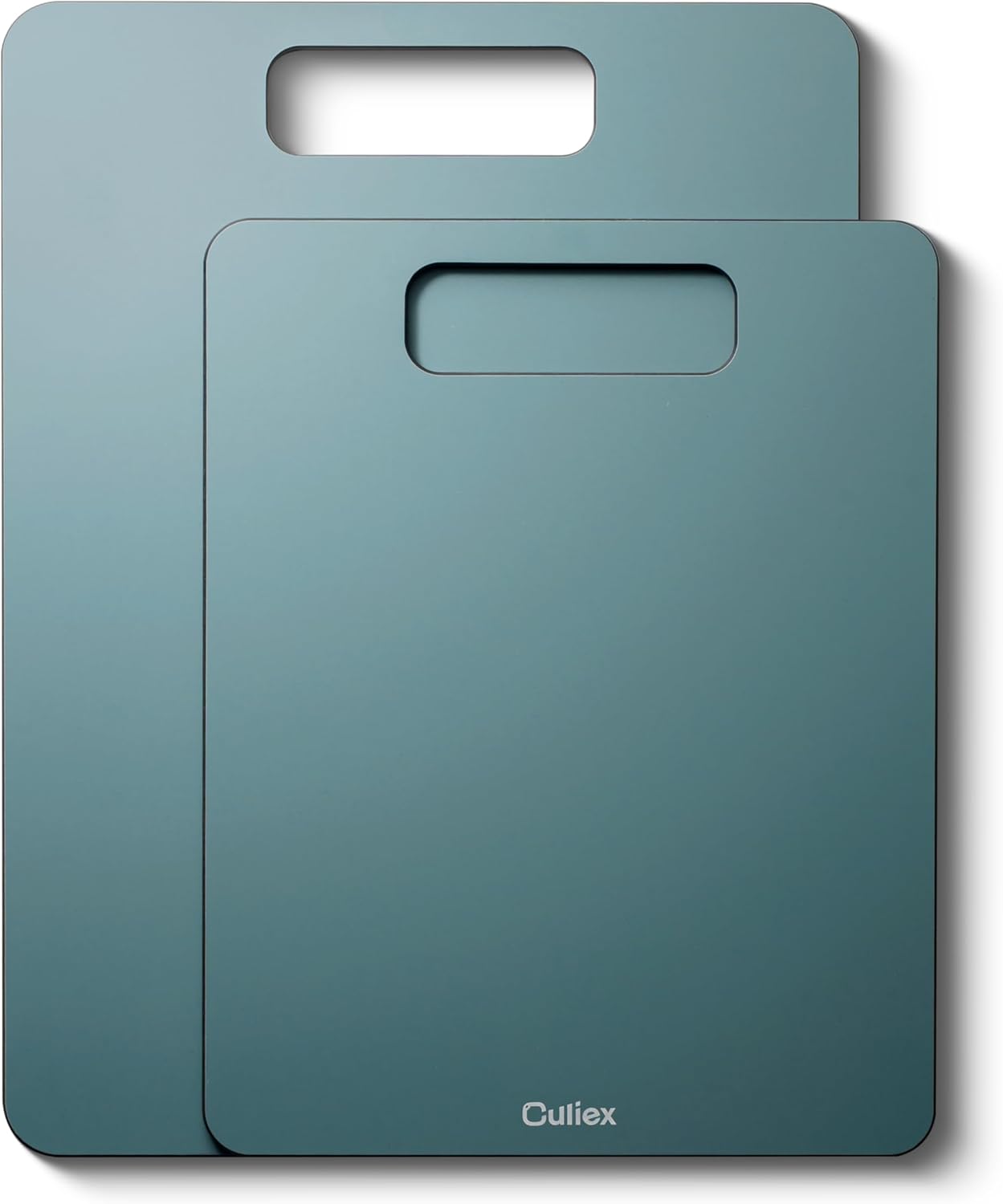 Cutting Boards for Kitchen [Set of 2], Wood Fiber Composite Cutting Board, Dishwasher Safe, Non-Porous, and Durable for Meat, Vegetables, and Fruit, Green