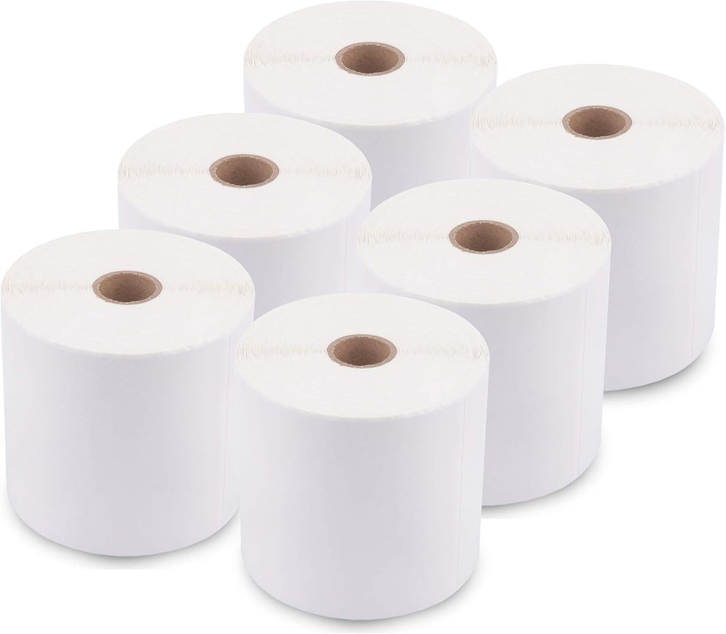 enKo (6 Rolls, 2,700 Labels) 4 x 6 Direct Thermal Address & Shipping Labels Compatible for Zebra 2844 ZP-450 ZP-500 ZP-505, Rollo, Eltron, Neatoscan