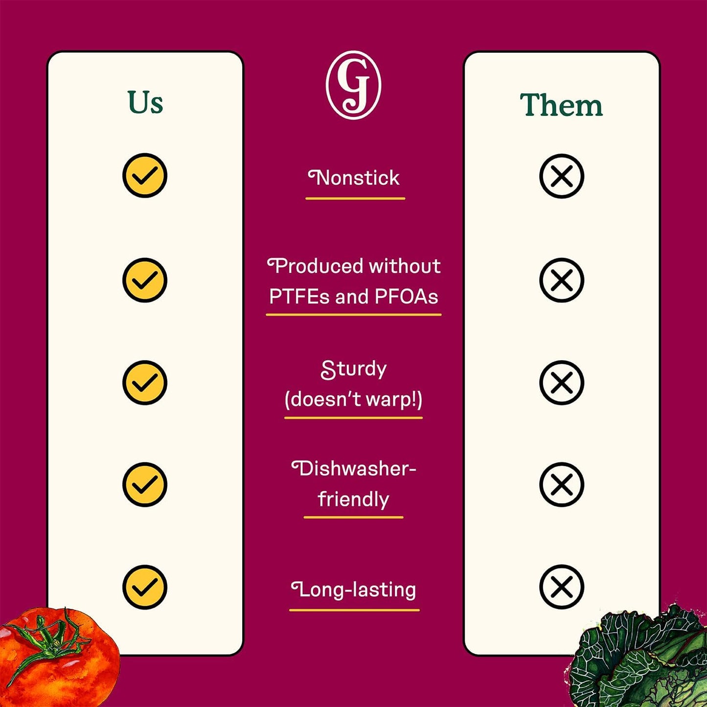 Great Jones Big Chill Wire Cooling Rack (Raspberry) – 16.9" × 11.4" Heavy-Weight Aluminized Steel,Nonstick Baking Rack – Oven Safe 450 °F, Bacon & Cookie Cooling Rack – Fits Half Sheet Pans