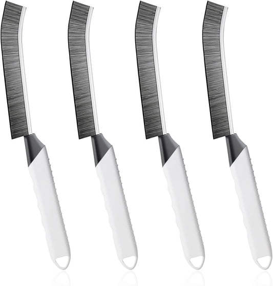 Cleaning Brush Grout Scrub Brush,Home Kitchen Bathroom Window Gap Cleaning Tools,4 pcs Hard Bristle Scrubbing Brush,Kitchen Bathroom Tile Toilet Home Essentials Cleaner Household Use