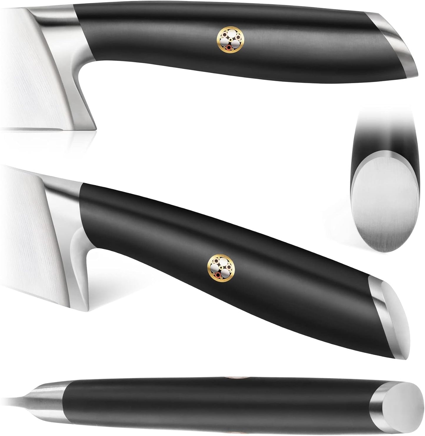 Cangshan L Series 17-Piece German Steel Forged Knife Set, 1026795 (Black)