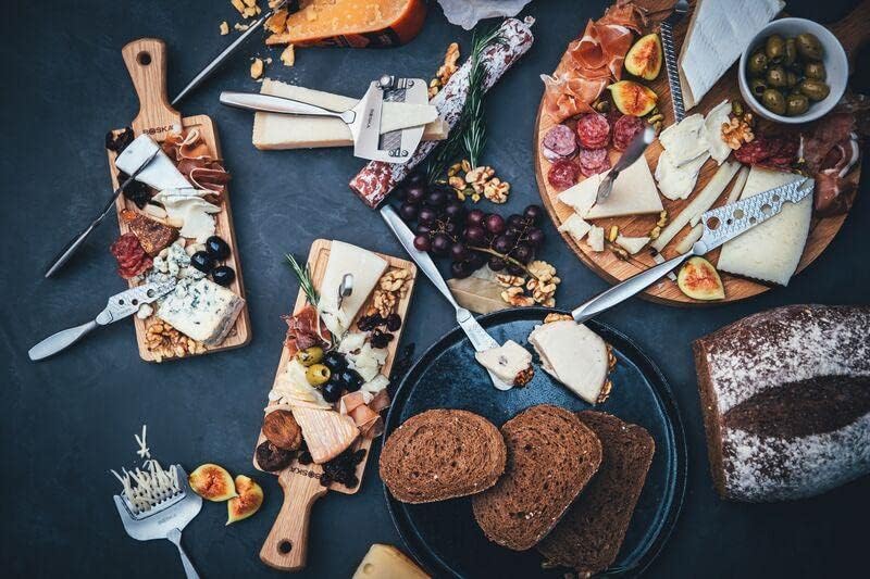 BOSKA 307087 Monaco+ Cheese Knife, Full-Size, Silver