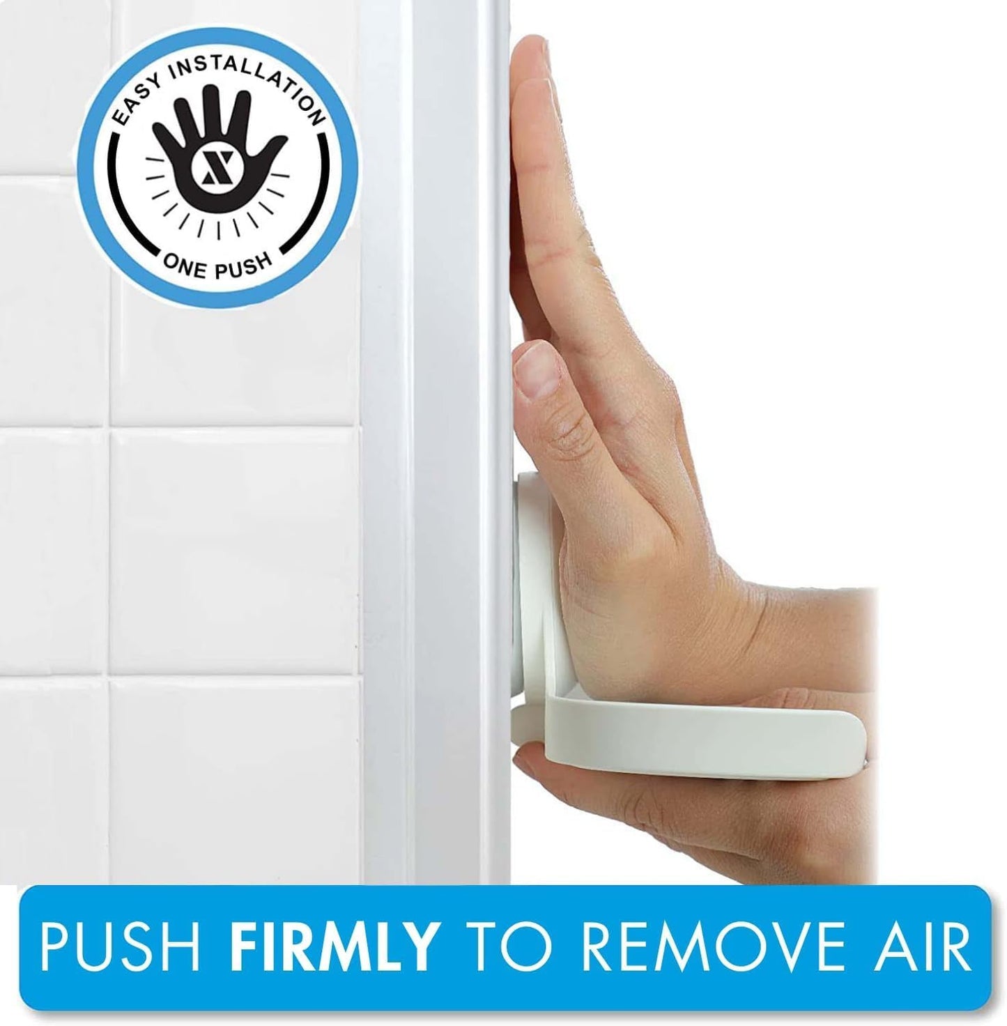 SlipX Solutions Strong Hold Soap Saver, Suction Cup Soap Holder, Must Have Universal Kitchen & Bathroom Shower Accessories (White, Single Tray (2-Pack)