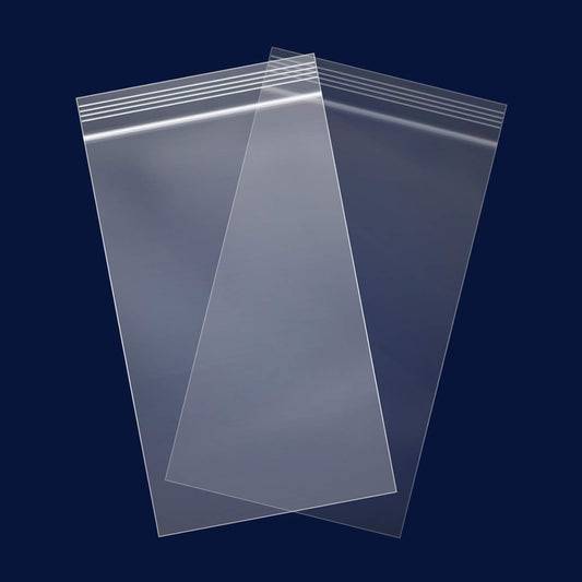iMailer - 500 Count - 6" x 9" Clear Reclosable Zip Plastic Poly Bags 2 Mil for A7 A8 A9 Cards & Envelopes, Bakery, Cookies, Treats