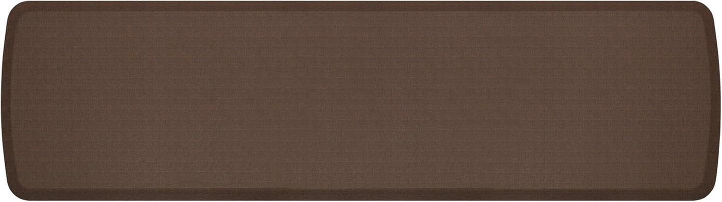 GelPro Elite Premier Anti-Fatigue Kitchen Comfort Floor Mat, 20x72”, Linen Truffle Stain Resistant Surface with Therapeutic Gel and Energy-Return Foam for Health and Wellness