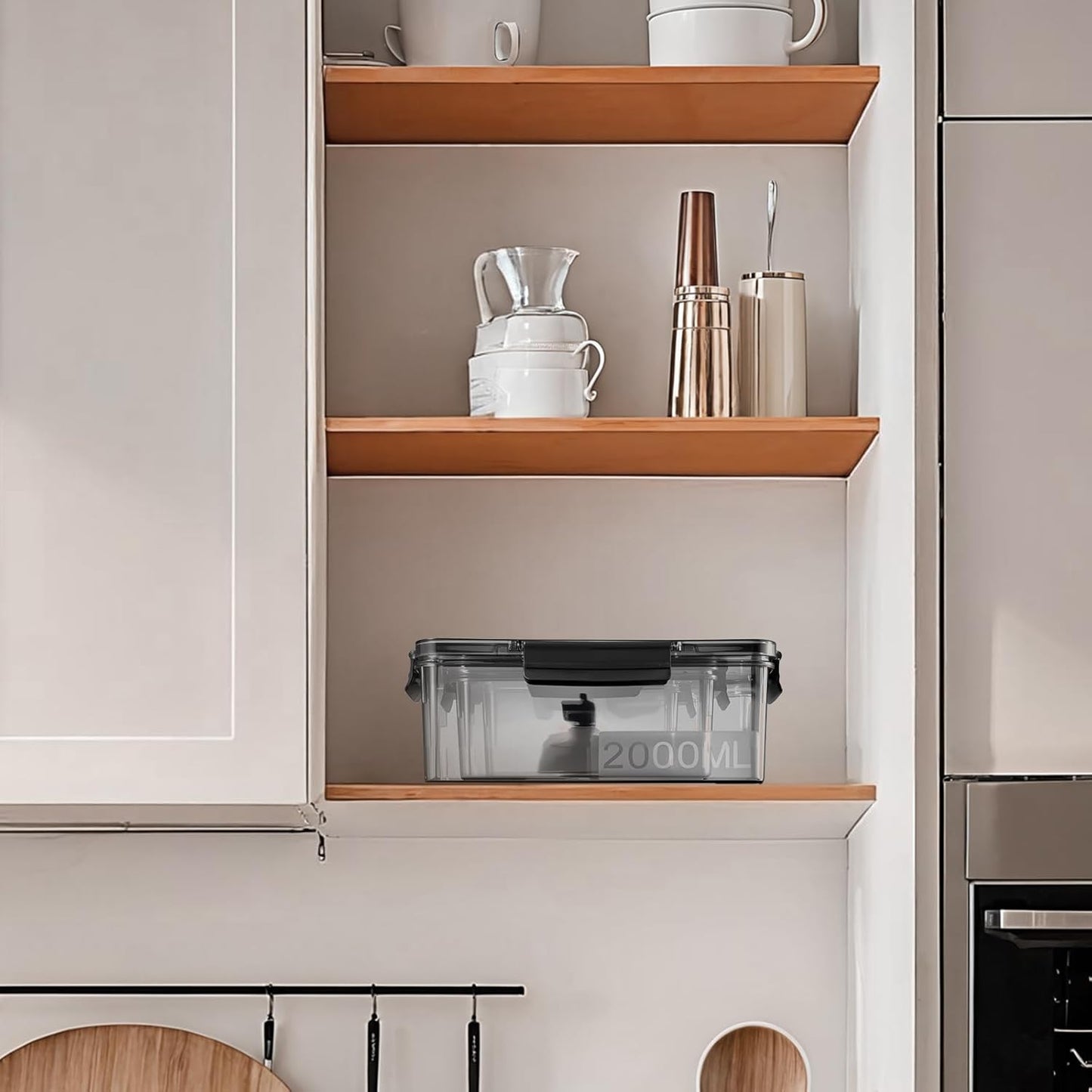 Eclirgan Food Containers with Lids/Lock,Rectangle Food Container Set with Leakproof/BPA Free,Clear Freezer Storage Set for Lunch/pantry/Travel/Deli Food(16/33/67 OZ)