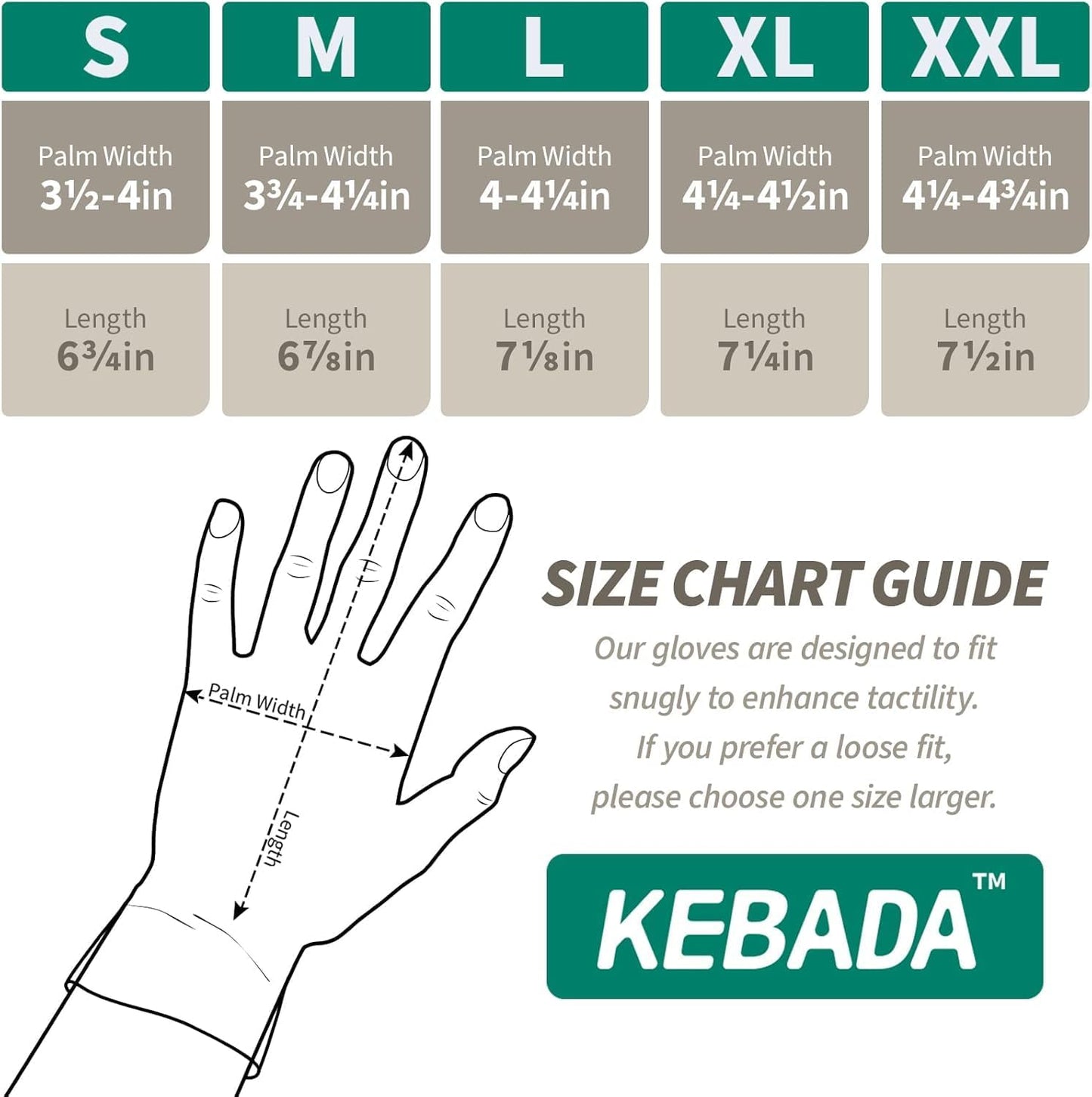 Kebada T1 3 Pairs Waterproof Winter Work Gloves for Men and Women, Warm Work Gloves for Cold Weather, Thermal Insulated Freezer Gloves, 100% Latex Coating & Super Grip, Unisex, Medium