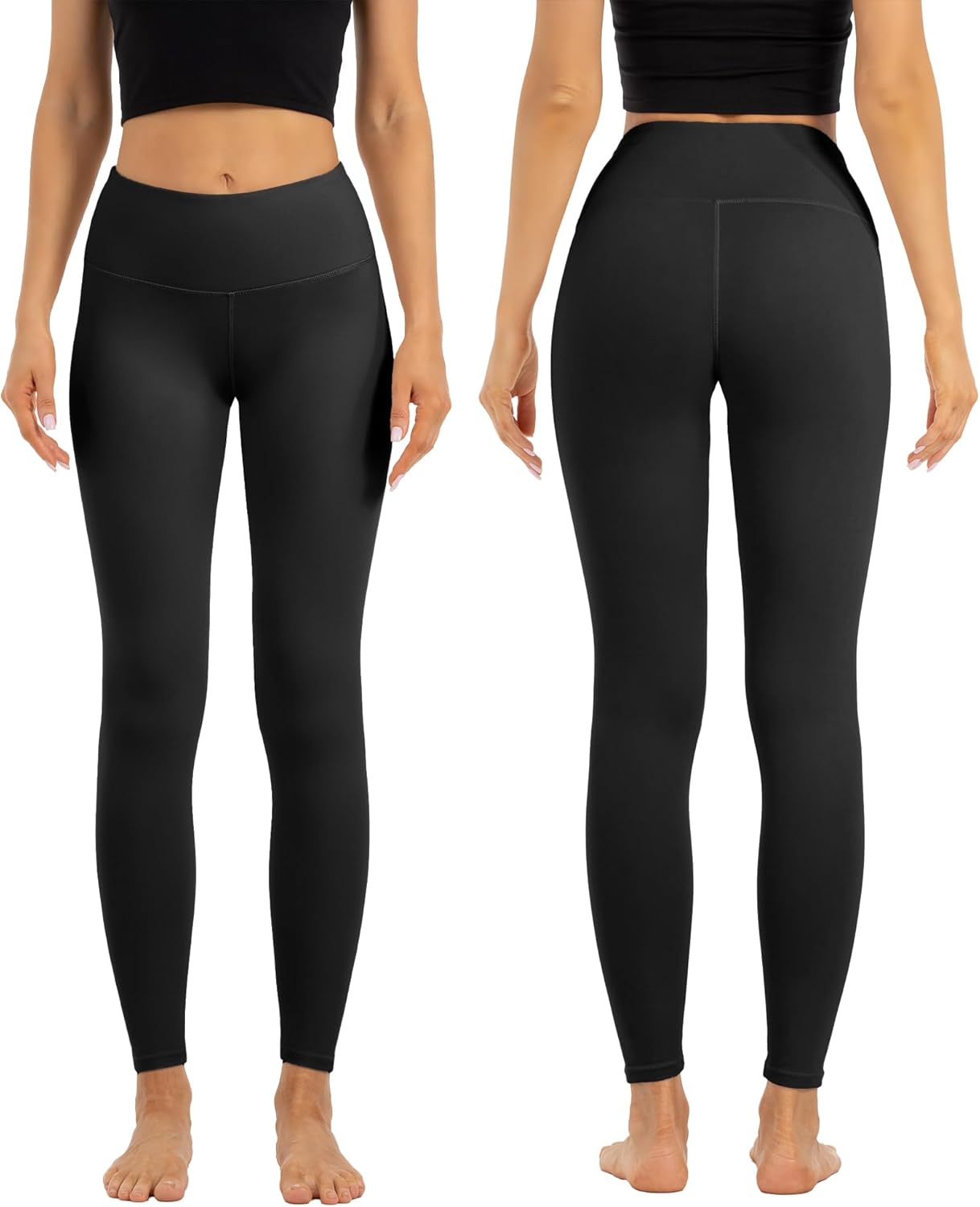 CHANAN High Waist Butt Lifting Leggings for Women Buttery Soft Breathable Yoga Pants with Hidden Pocket Tummy Control Gym