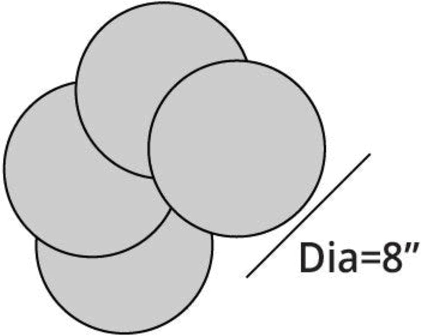 Covermates Keepsakes - Quilted Divider Set - Set of 4 - Scratch & Breakage Protection - Stain Resistant - Machine Washable - China Storage, Cream