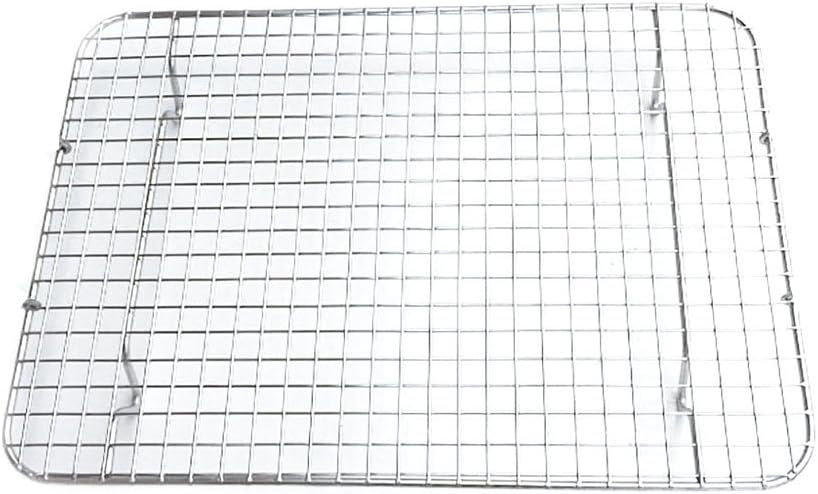 100% Stainless Steel Wire Cooling Rack Heavy Duty Roasting Rack for Baking Cooking Roasting Grilling By InBlossoms