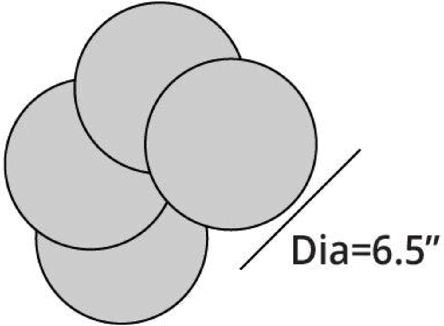 Covermates Keepsakes - Quilted Divider Set - Set of 4 - Scratch & Breakage Protection - Stain Resistant - Machine Washable - China Storage, Bronze