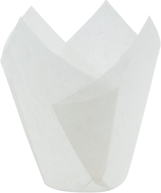 White Tulip Baking Cups, Mini Size, Pack of 250