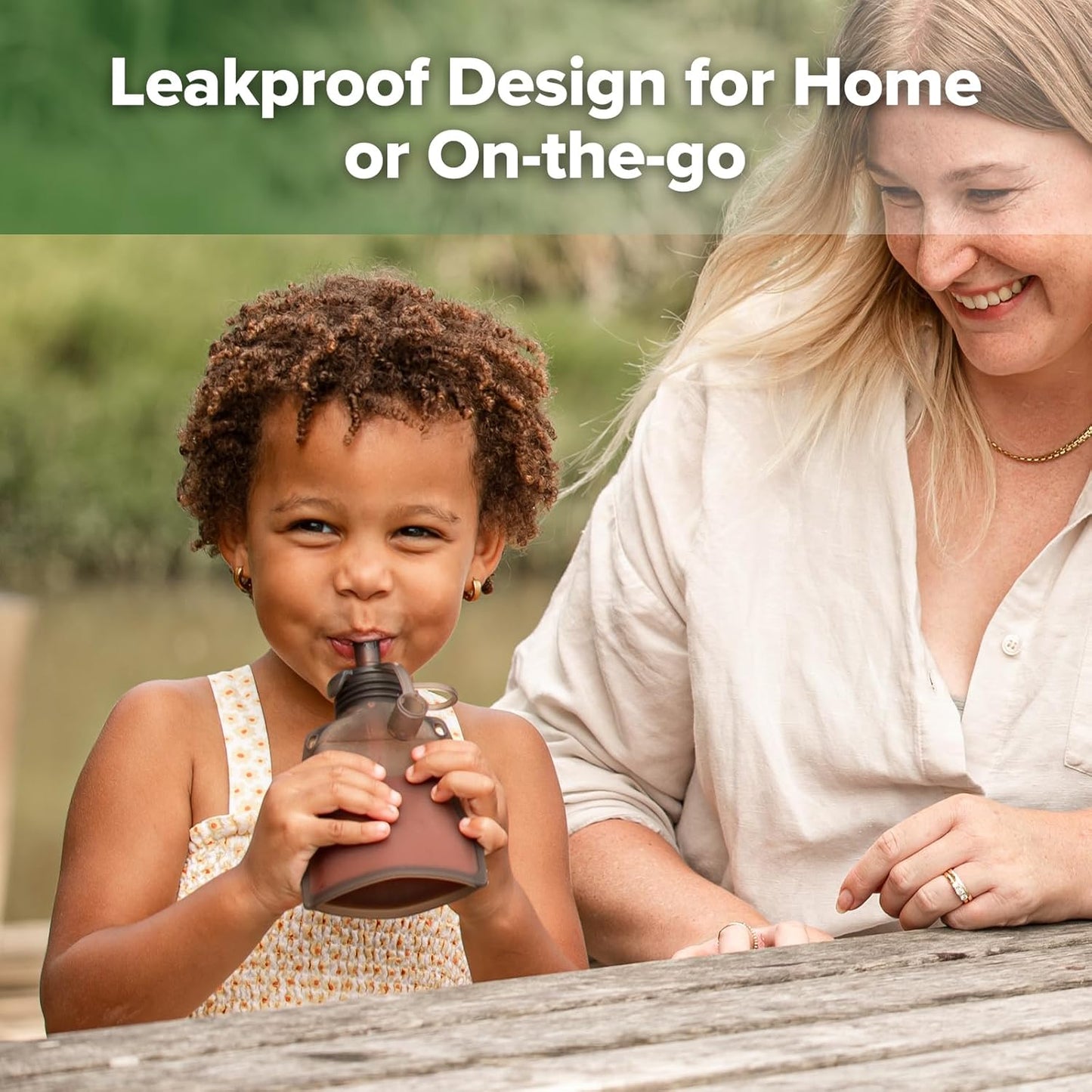 haakaa Reusable Baby Food Pouches Refillable Baby Squeeze Silicone Yummy Pouch, Soft Reusable Squeeze Storage Food Pouch for Kids Toddler,Home Made Food Puree,Smoothie Pouch Bag, 4oz, 4 Pack,6m+