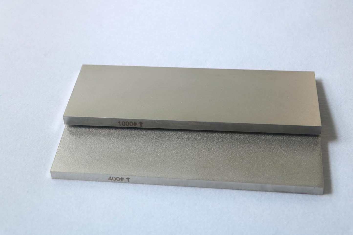 CBN Sharpening Stone 8 inch Double-sided Whetstone Knife Sharpener 8” x 3”, for Sharpening High Speed Steel,Special Steel,for Both Household and Professional Use (400/1000 Grit)