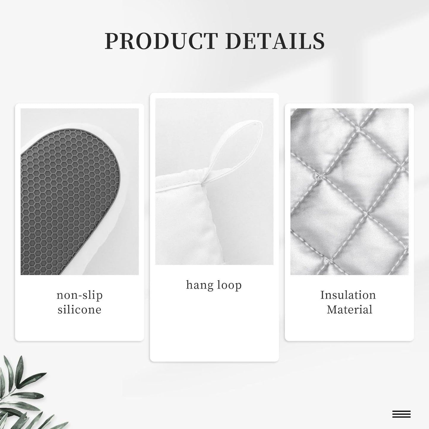 Black and White Spider Web Oven Mitts and Pot Holders Set of 4 Silicone Spiderwebs Kitchen Mitten Gloves and Non-Slip Potholders Set Heat Resistant Oven Gloves Hot Holders for Kitchen