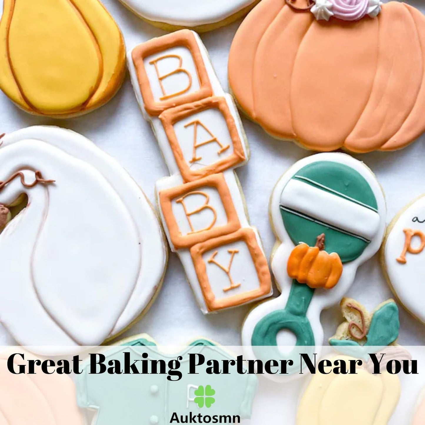 Baby Block Cookie Cutter - 4.5 Inch - Stainless Steel - Dishwasher Safe - Perfect for Baby Shower, Birthday, Wedding, and Holiday Cookies