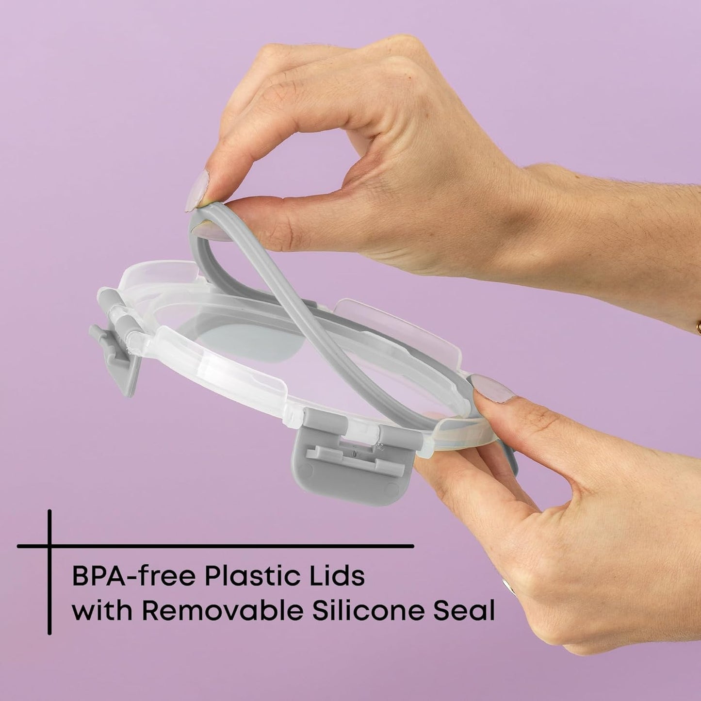 JoyJolt 24pc Borosilicate Glass Storage Containers with Lids | 12 Airtight/Freezer Safe Food Storage Containers for Pantry and Kitchen | Meal Prep Container for Lunch | Glass Tupperware Set