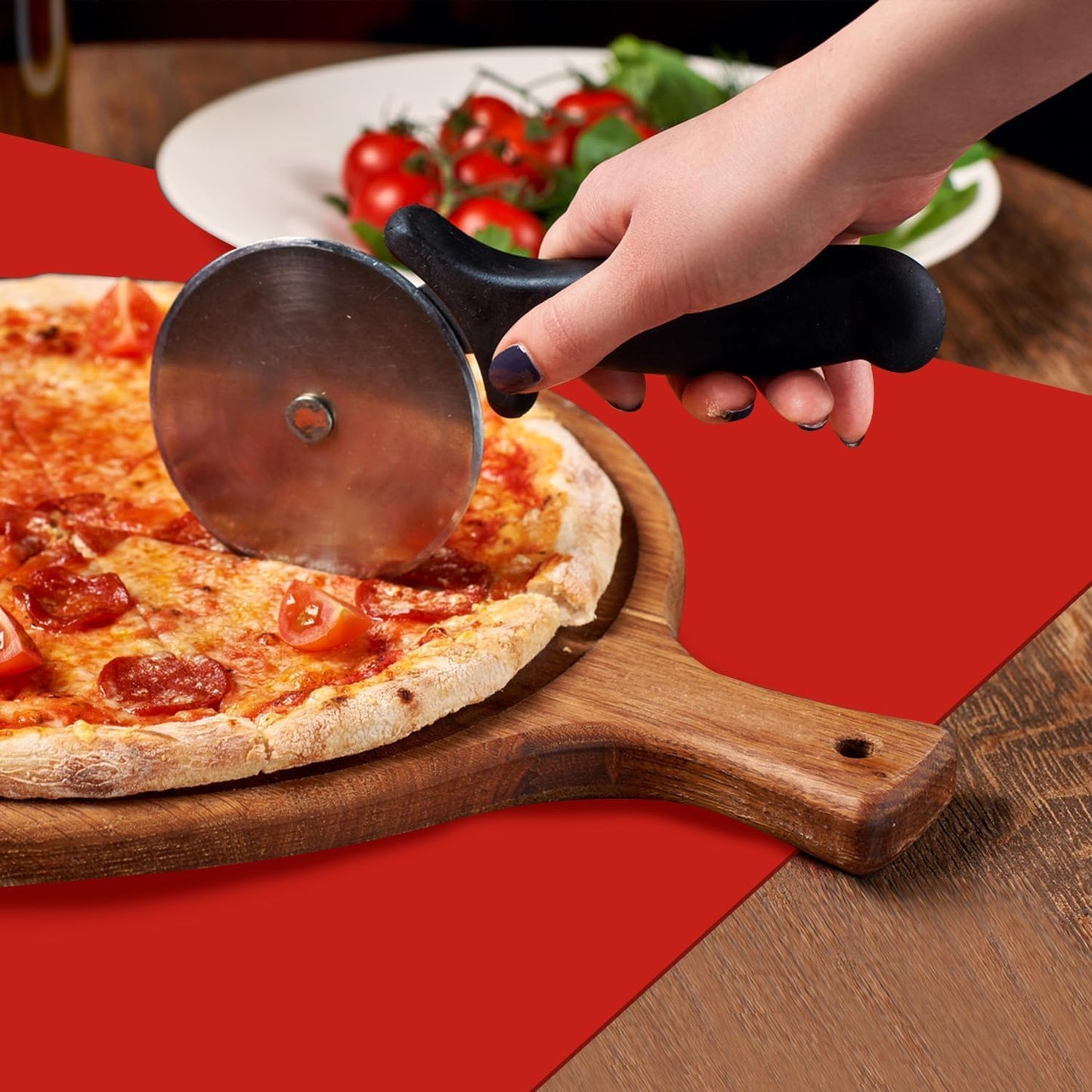 Extra Large Silicone Mats For Kitchen Counter, Food Grade Silicone Placemats for Kids, Nonstick Silicone Mat for Baking Crafts, Heat Resistant Pastry Mats for Rolling Dough Nonslip, 28''x20'' Red