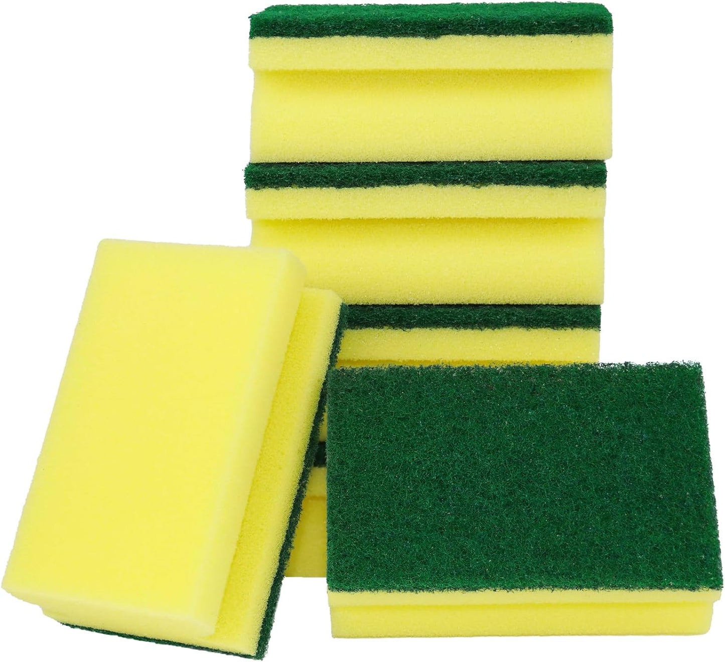 Kitchen Sponges, Heavy Duty Dish Sponges for Cleaning Kitchen, Dishes, Bathroom, 6-Pack Cleaning Sponge