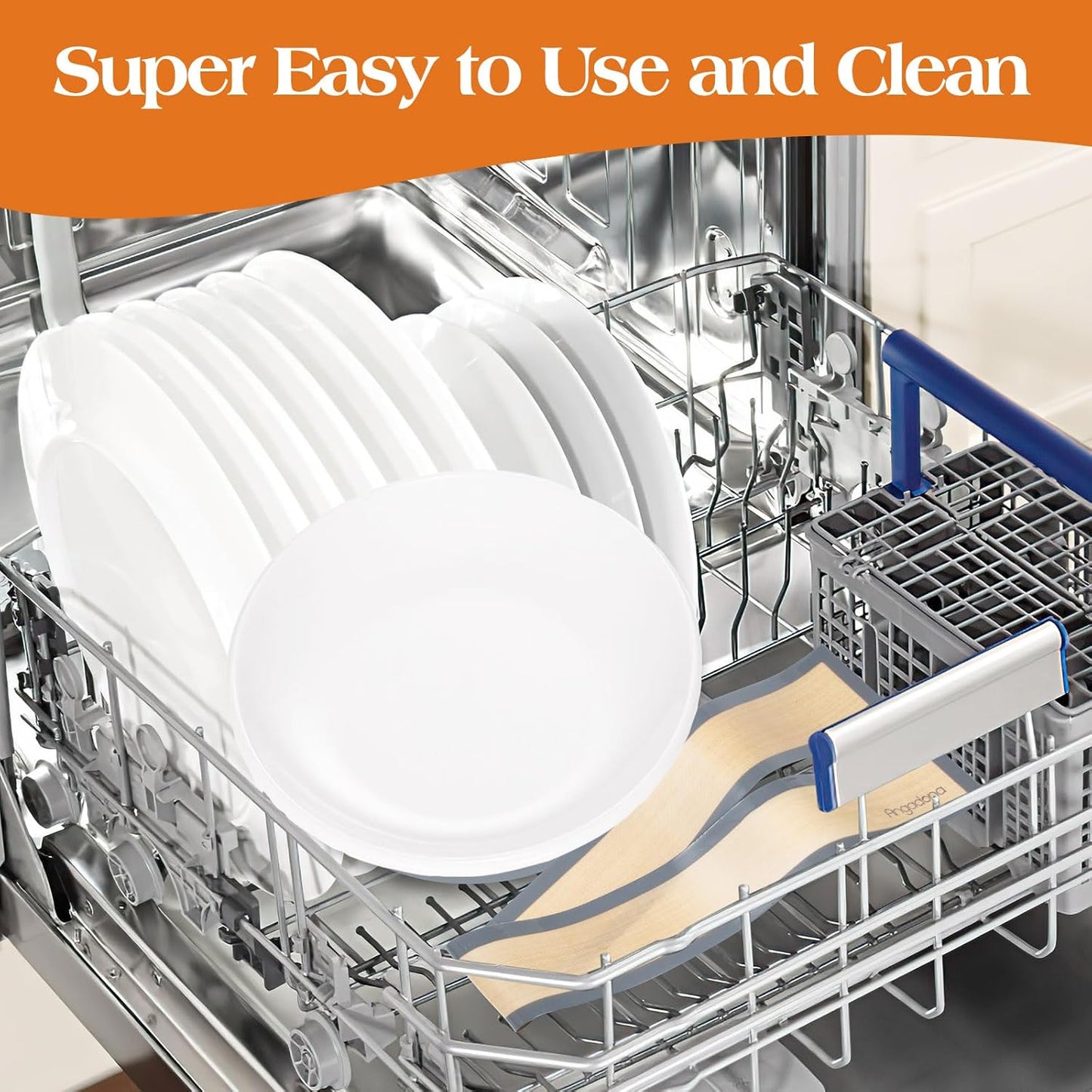 Silicone Baking Mat for Springform Pan,Prevent cake from Sticking to Side,Easy Clean & Non Sick Silicone Baking mat for Cheesecake Pan (2 pcs)