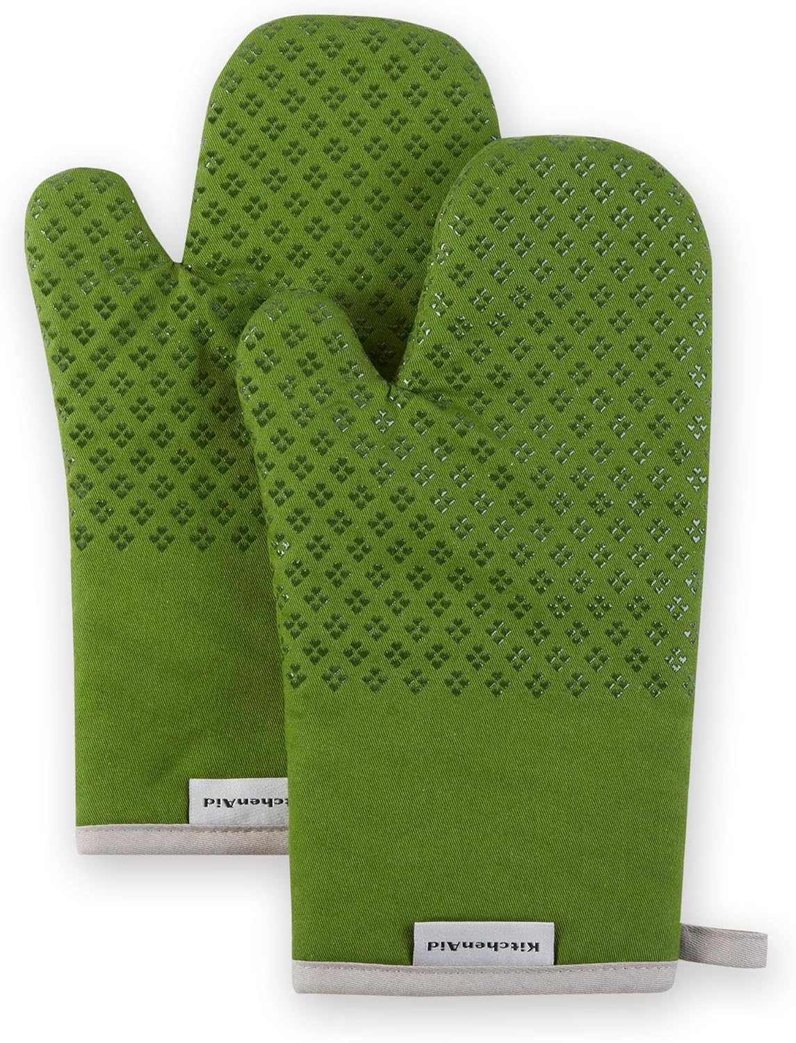 KitchenAid Asteroid Oven Mitt Set, Matcha Green 7"x12.5"