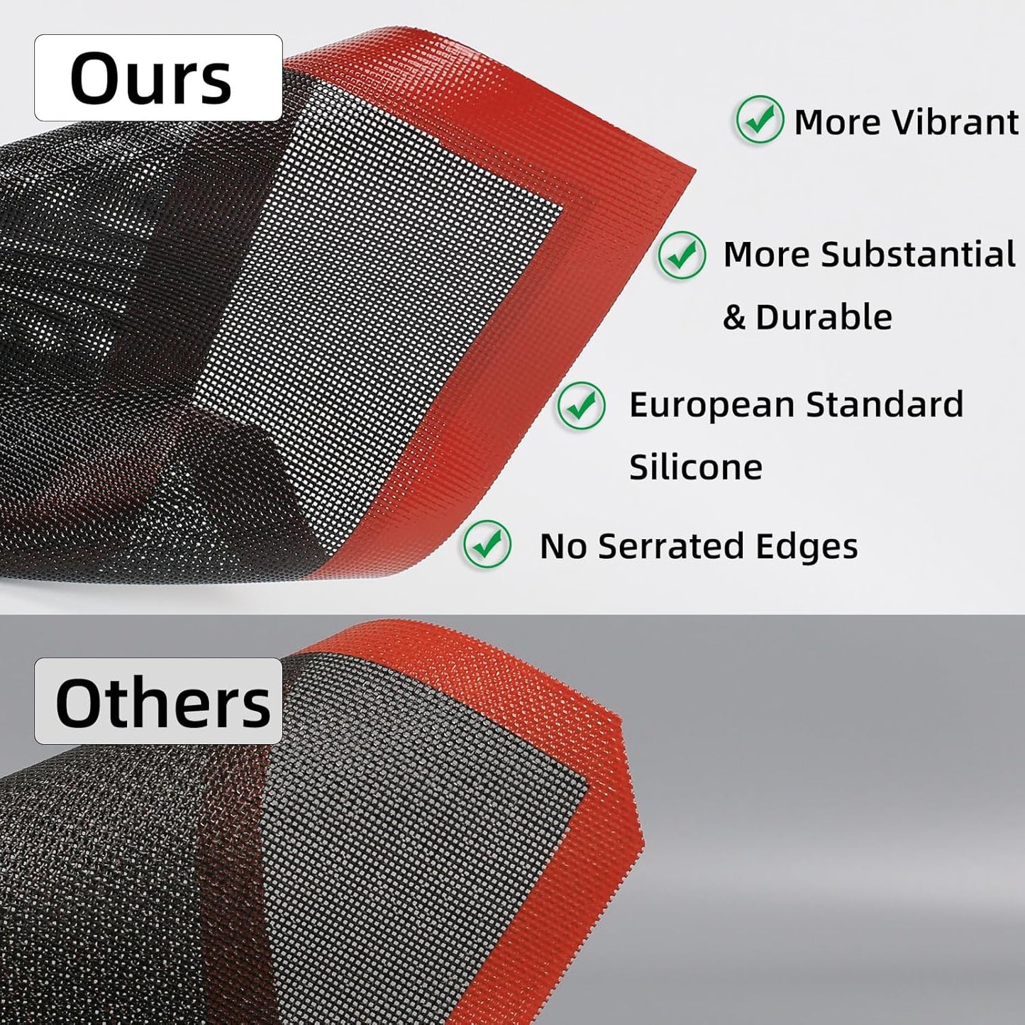 Perforated Silicone Baking Mat for Full Size Sheet Pan, Non-Stick Eclair Baking Mat for 18x26 Commercial Pan, Reusable Cookie Sheet Liner for Commercial Oven Use 1 PCS