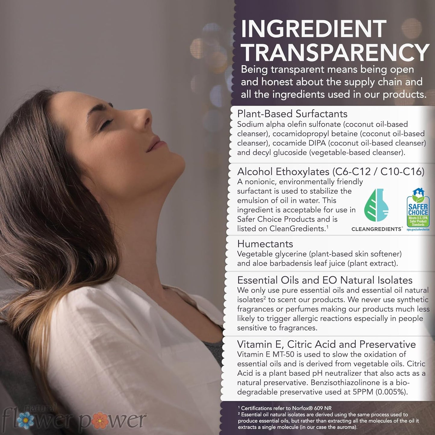 Liquid Dish Soap Refill – 66 Fl Oz Refills 4X – Plant-Based & Scented w/Pure Essential Oils – Natural Dishwashing Detergent – Sulfate-Free Kitchen Soap (Lavender)