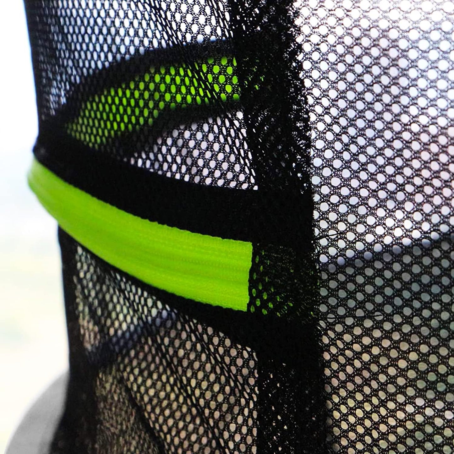 Coopache 4 Layer Herb Drying Rack Hanging Mesh Plant Dry Net Basket for Herbs Plants Flower Vegetables Spices Fish Food with Green Zippers