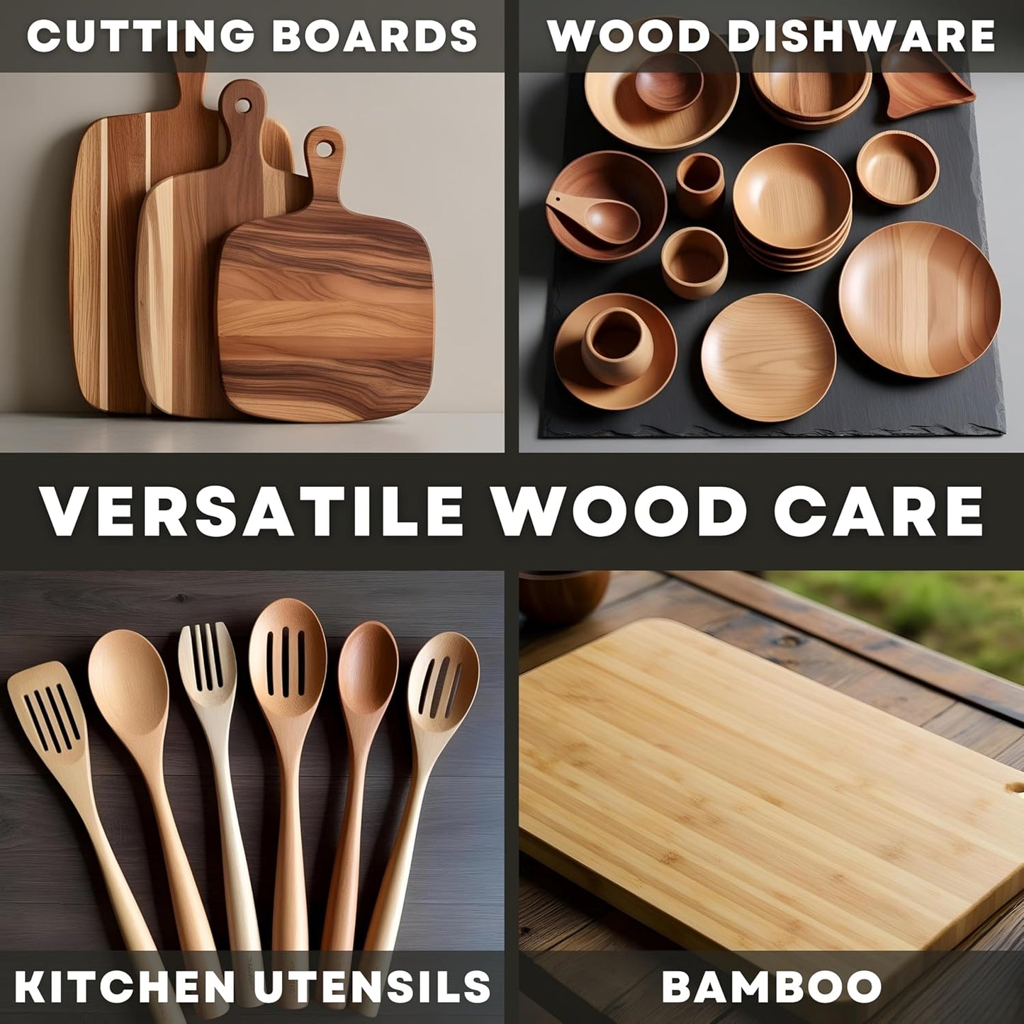 Cutting Board Scrub Brush - Effective Cleaning Brush for Cutting Boards and Butcher Blocks - Premium Natural Agave Bristles - Multi-Purpose Kitchen Scrubber - Ergonomic Design - Food Grade