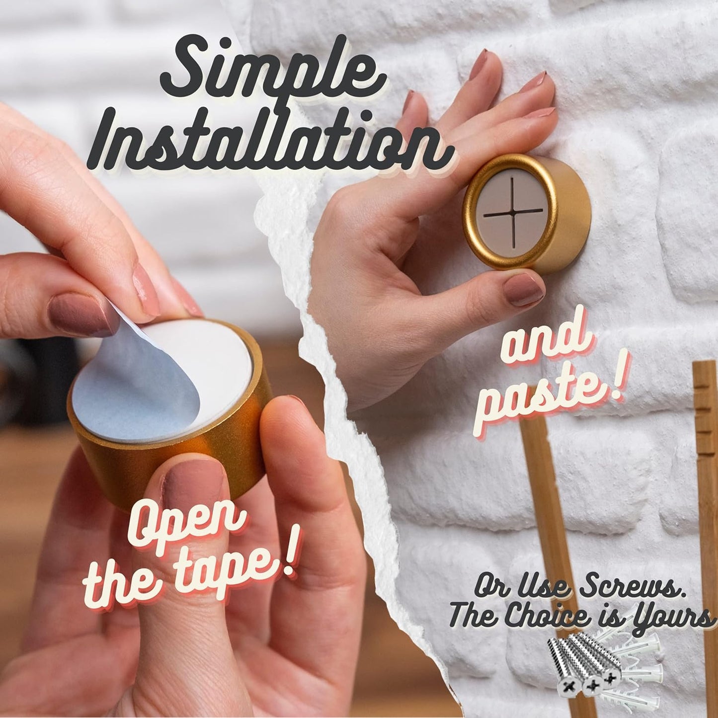 HEFA Eco-Friendly Towel Hooks - Dish, Hand & Kitchen Towel Holder, 8 Pack - Kitchen Organization Gadgets