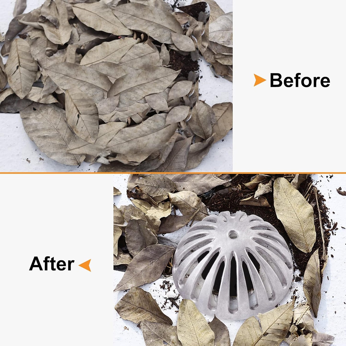 Floor Sink Strainer, Floor Drain Strainer, Heavy Duty Aluminum Dome Drain Cover, Floor Drain Cover for Restaurant, Home, Garden, Kitchen, Bar, Buffet or Food Service 5-1/2" W x 2-1/4"H(3PCS)