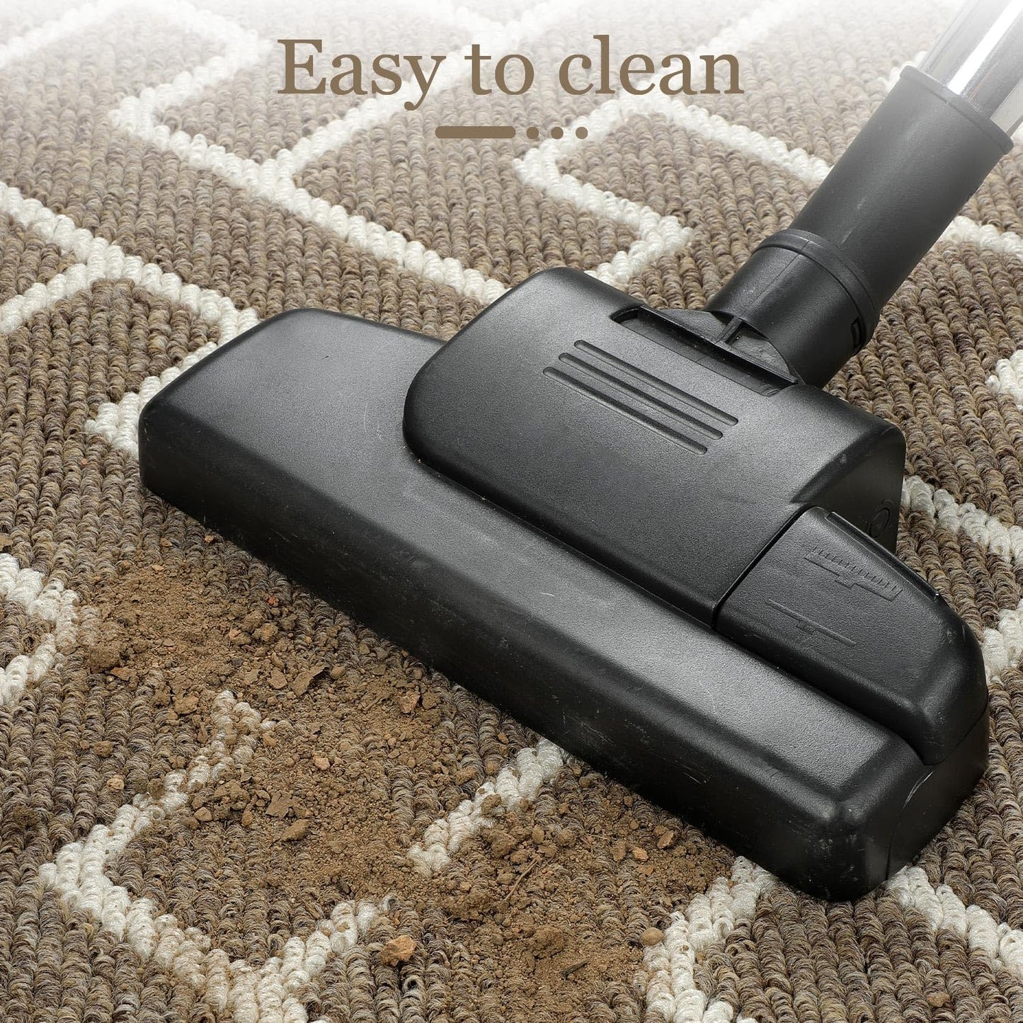 hicorfe Kitchen Rugs and Mats,Kitchen Mats for Floor,24"x35" Non Slip Runner Rug,Absorbent Resist Dirt Comfort Standing Mat Machine Washable for Entryway,Hallway,Front of Sink(Beige)