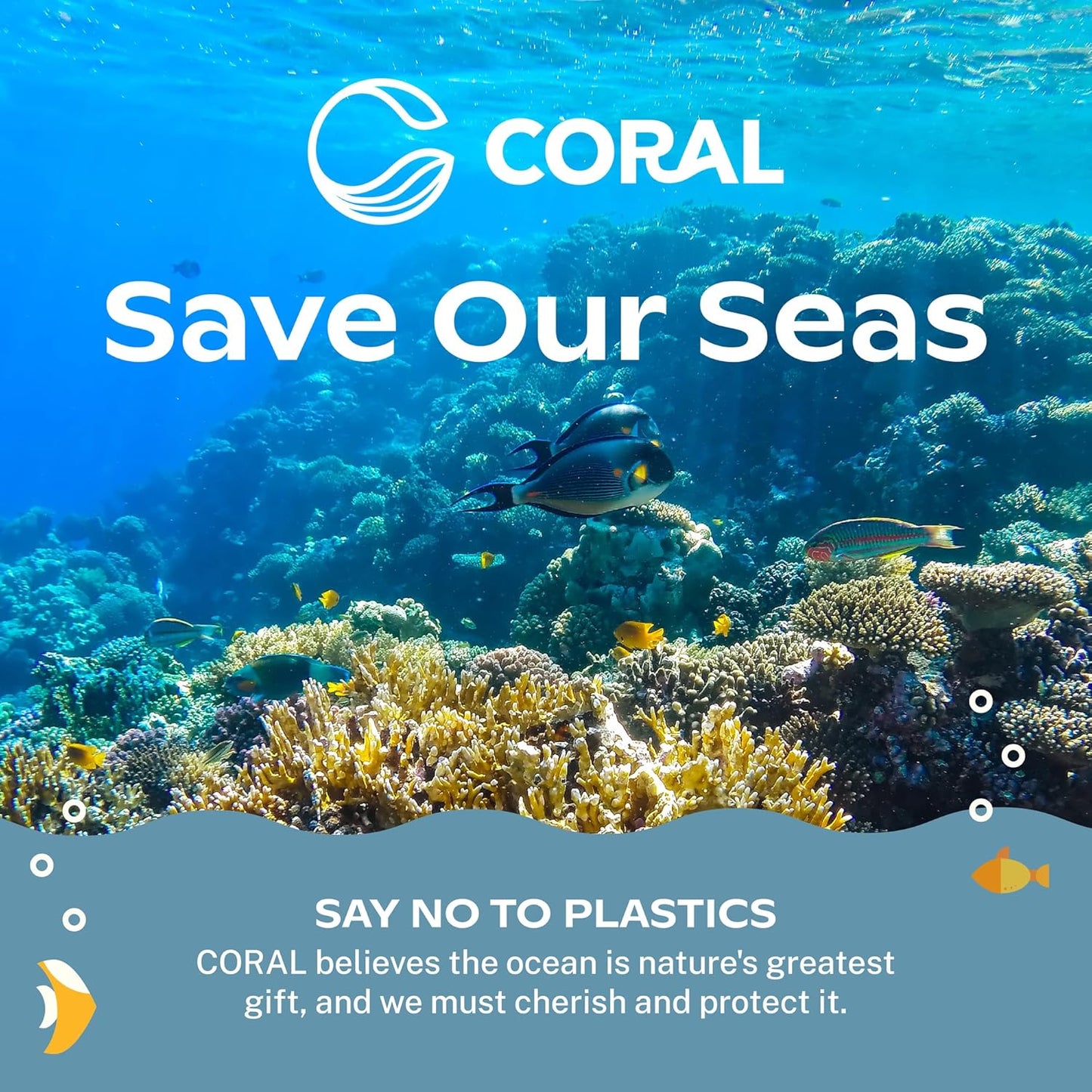 CORAL Ivory White 100% Compostable Spoons & Forks Set - 220 Pieces - No Plastic Utensil 110 Forks, 110 Soup Spoons - Break Resistant with Smooth Edges, Ocean Friendly Alternative to Plastic Silverware