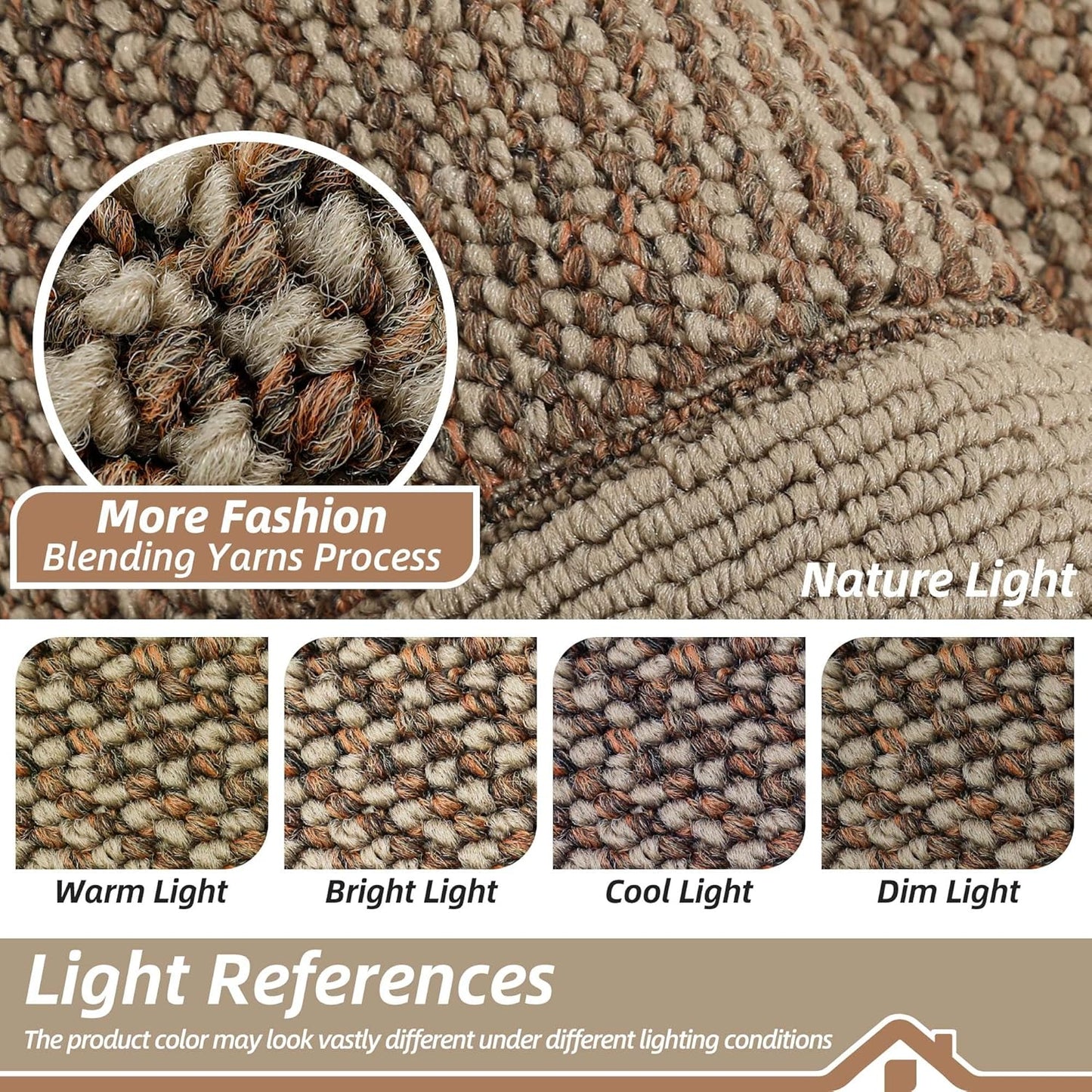 BEQHAUSE Indoor Door Mat 24" x 36", Dirt Trapper Door Mats Non-Slip Entryway Rugs Washable, Resist Dirt Absorbent Welcome Mat, Low Profile Floor Mats for Front Back Door and Entryway, Taupe