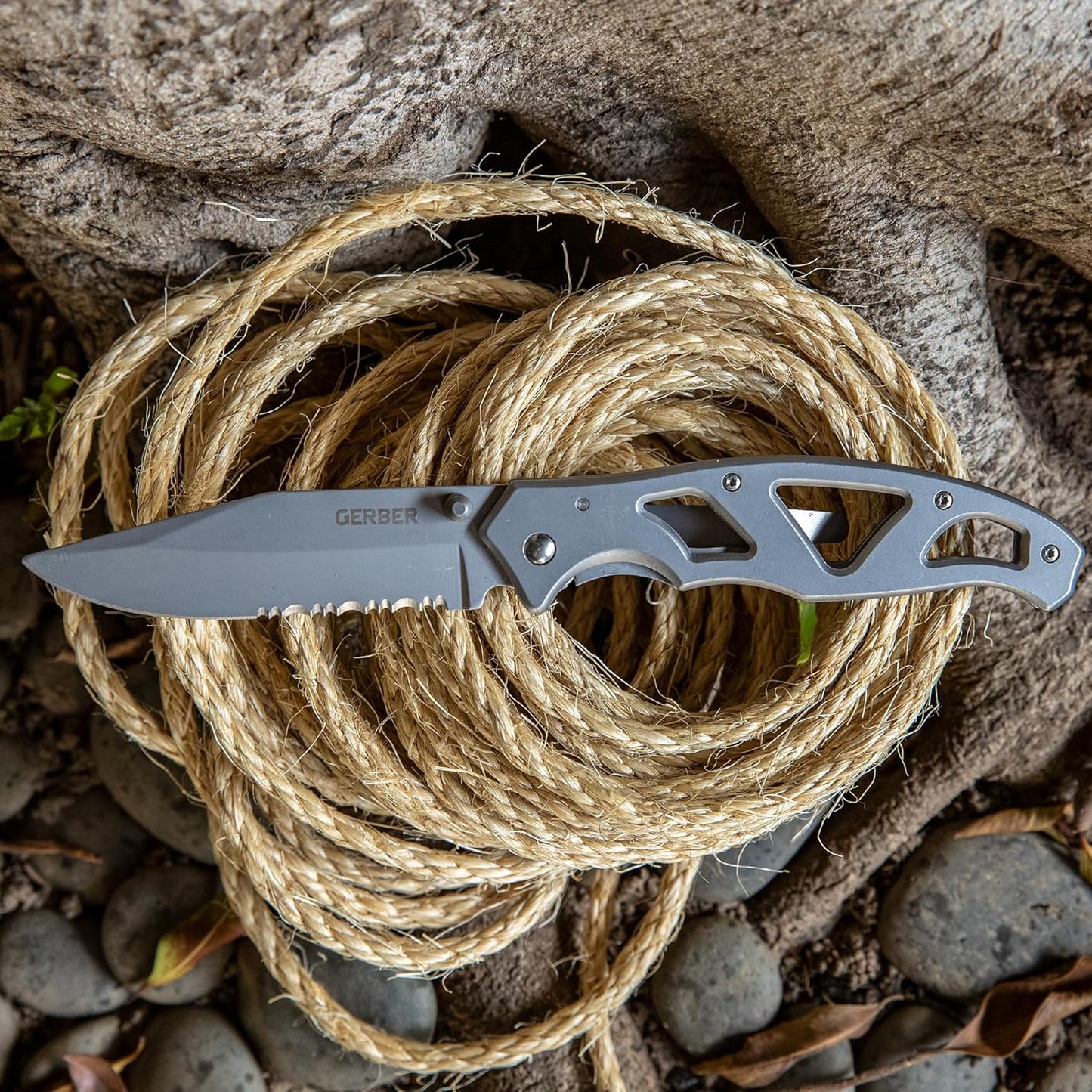 Gerber Gear Paraframe EDC Folding Pocket Knife with Safety Lock for Everyday Carry, Gifts for Men