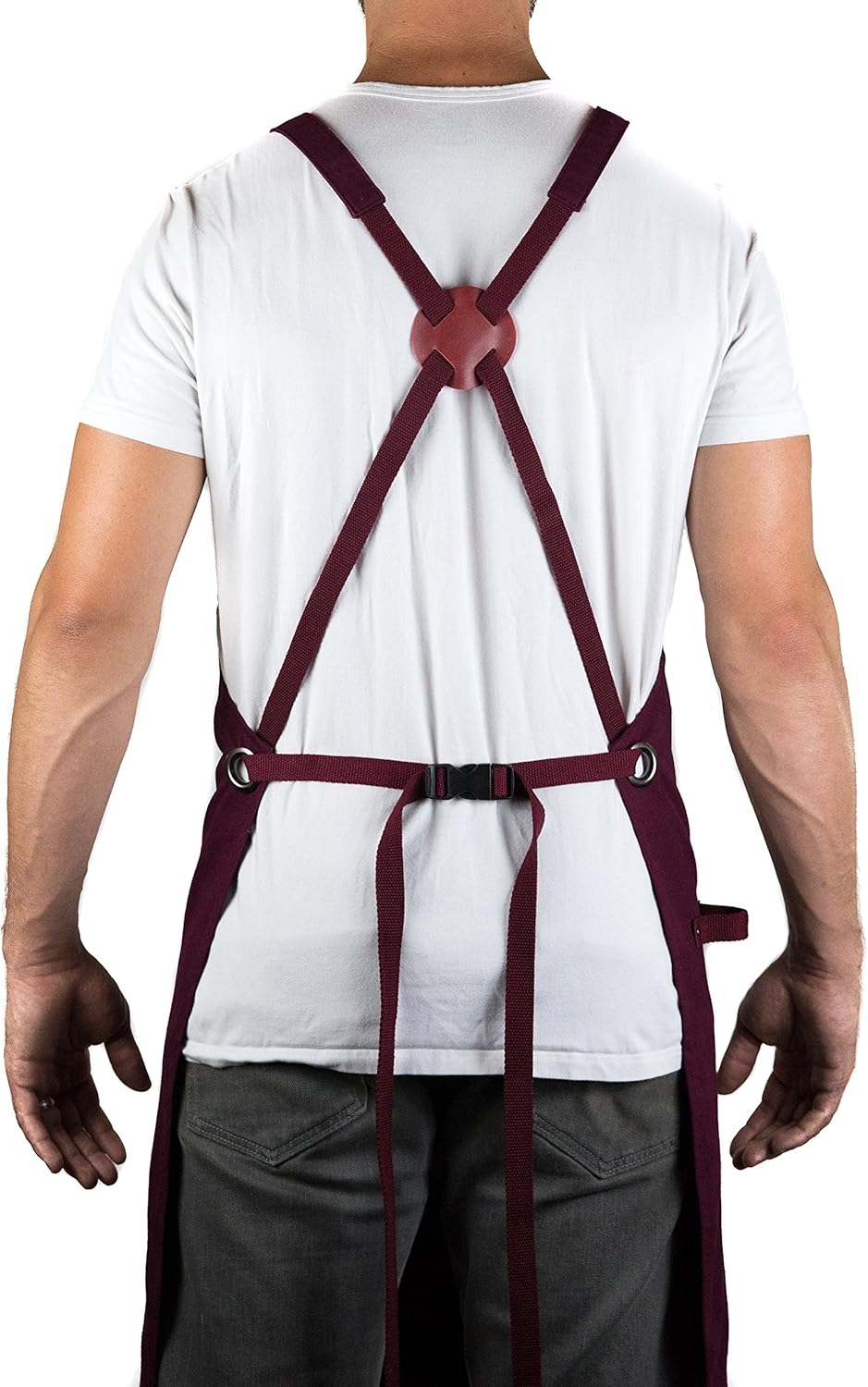 Hudson Durable Goods - Professional Grade Chef Apron for Kitchen, BBQ & Grill