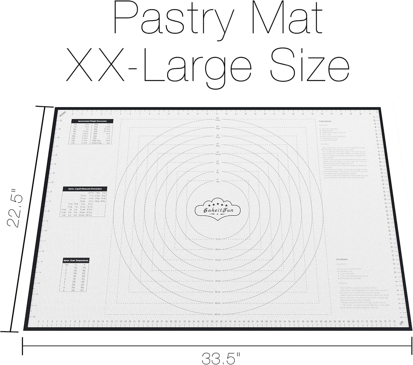 Round Baking Mats (XX-Large)