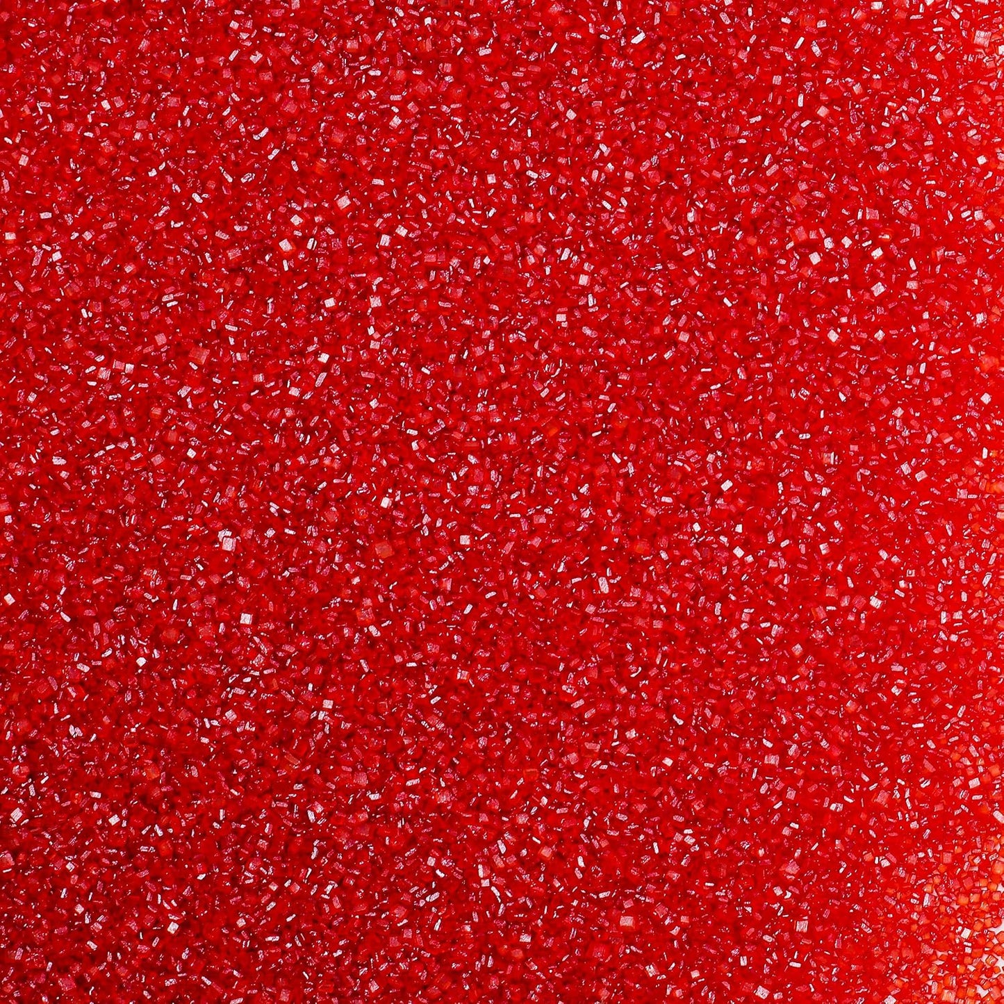 Kasvan Red Sanding Sugar Sprinkles - Edible Sugar Crystals, Baking Cake Decorations, Ice Cream Toppings cupcake Decorating, Wedding Party Chirstmas Supplies, 85g/3.2oz
